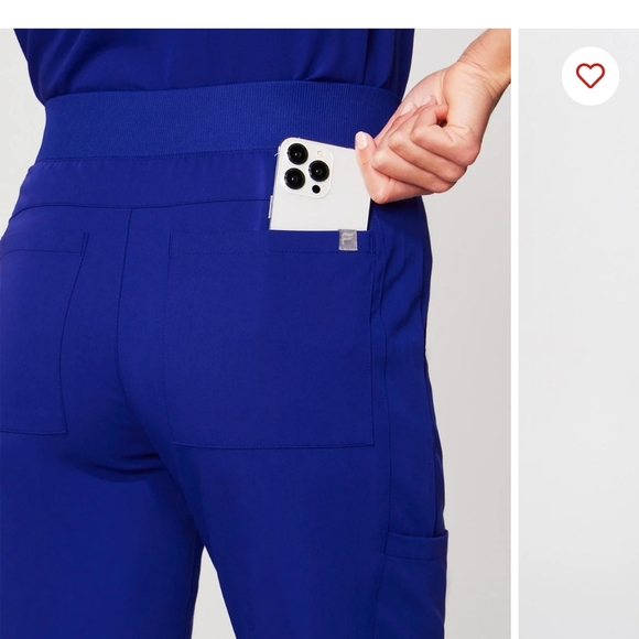 Ceil Blue Fabletics Scrub Set - Picture 8 of 8